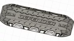 1/10 Sand Ladder Defender - Sand Blech - Scale Crawler