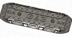 1/10 Sand Ladder G63 - Sand Blech - Scale Crawler