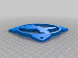 120mm sexy girl fan grill