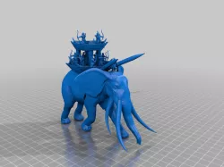 15mm LOTR Mumakil / Oliphaunt