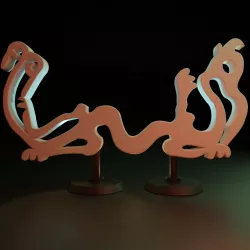 Abstract monster