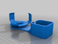 Amazon Echo Dot Gen 3 UK plug mount with click in arm