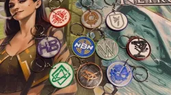 Android Netrunner Faction Keychains