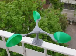 Anemometer Rotor with magnet mount