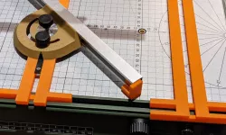 Angle Slider fence end caps