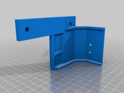 Anycubic I3 Mega S mount for Voron Mobius 4 Extruder