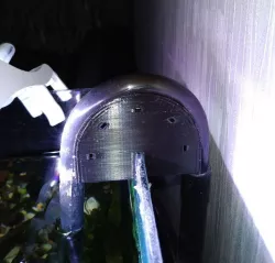 Aquarium Tube Holder (17mm, 5mm glass)