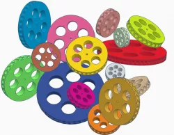 Ball (bead) chain gears