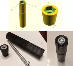 Bar End Diameter Adapter for Mountain Shifter on Drop Bars