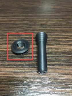 Bmw E30 - door lock knob sleeve (OEM: 51 41 1 911 964, 51 21 1 852 140)