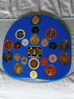 Brandon Sanderson The Way of Kings Coin and Pin Holder (face up only)