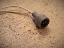 Cable body for panel mount 5.5mm DC connector