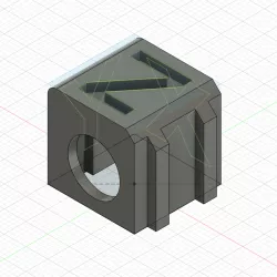 Calibration cube XYZ / Cubo de calibración XYZ