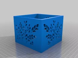 candle holder Mandala shadow
