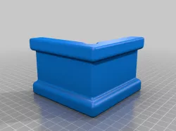 Cargo securing strap support (for 450 kg straps)