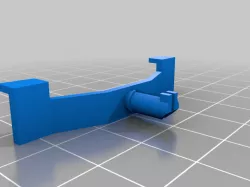 Casement window screen retention clip