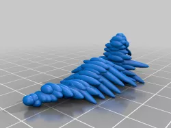 Claw Worm Scifi Dungeon Bug Monster Tabletop Miniature 