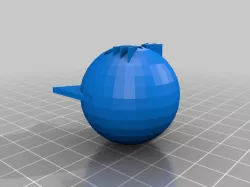 Clowder Keychain (3D)