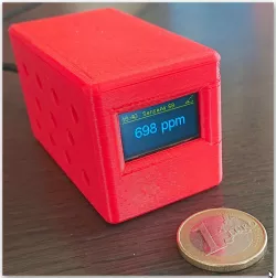 CO2 meter with data storage on Thingspeak