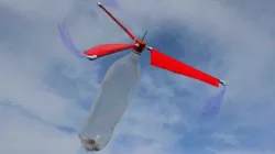 Compressed Air Helicopter