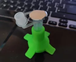 corona self test stand - vial stand