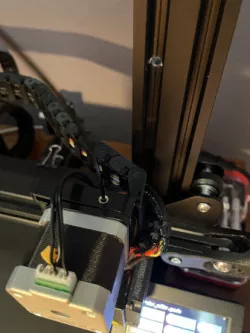 Creality 3D Stock Extruder Drag Chain Mount
