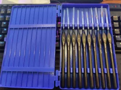 Detail paint brush set storage case box for golden maple brushes