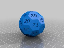 dice 32 faces