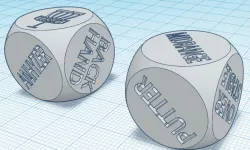 Discgolf Dice