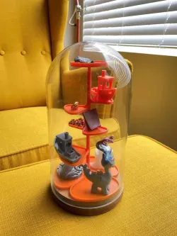 Display tree for IKEA HARLIGA glass dome