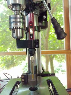 DIY 3D printed desk drill press for a rotary tool (Dremel or others) -  Daumemo