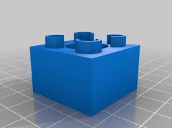 Duplo 2x2 hole