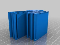 Effects of Struts and Slats on Stalling Wings