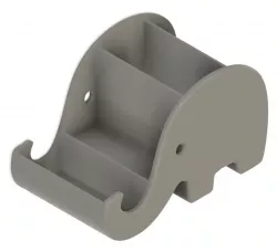 Elefant Telefon- & Stifthalter