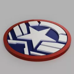 Falcon Captain America - Marvel Coasters