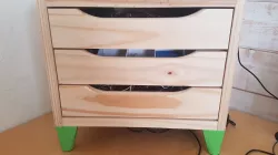 Foot for storage box