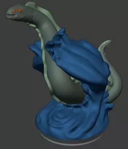 Frosthaven Monster: Lightning Eel
