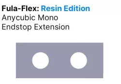 Fula-Flex: Resin Edition Anycubic Mono Endstop Extension / Spacer 