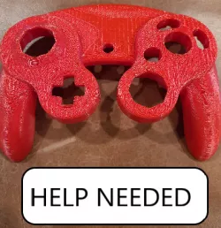 Gamecube Controller Top and Bottom Shell