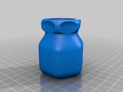 Free STL file Geocache Container - Pole Cap 🗺・3D printer model