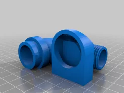 Gold concentrator DIY blue bowl