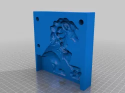 Guardian Lion Concrete Mold