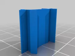 Half squash ball cup clip