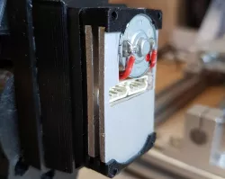 Heat sink for smart servo LX-16a