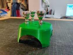 holder for trumpet mouthpieces