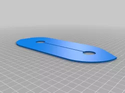 Humvee Airlift Bracket Seal Template