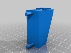 Ikea Billy lego brick mount