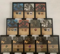 In the Hall of the Mountain King - Troll Card Holder with support for sleeves