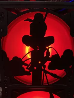 Itachi moon silhouette 