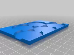Kings of War Large Infantry Movement Tray for Age of Sigmar and 40mm round Bases
